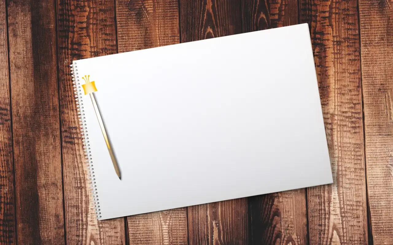 Page blanche NOBOOK